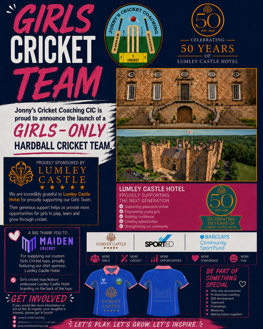 Lumley Castle Girls Shirt Sponsor